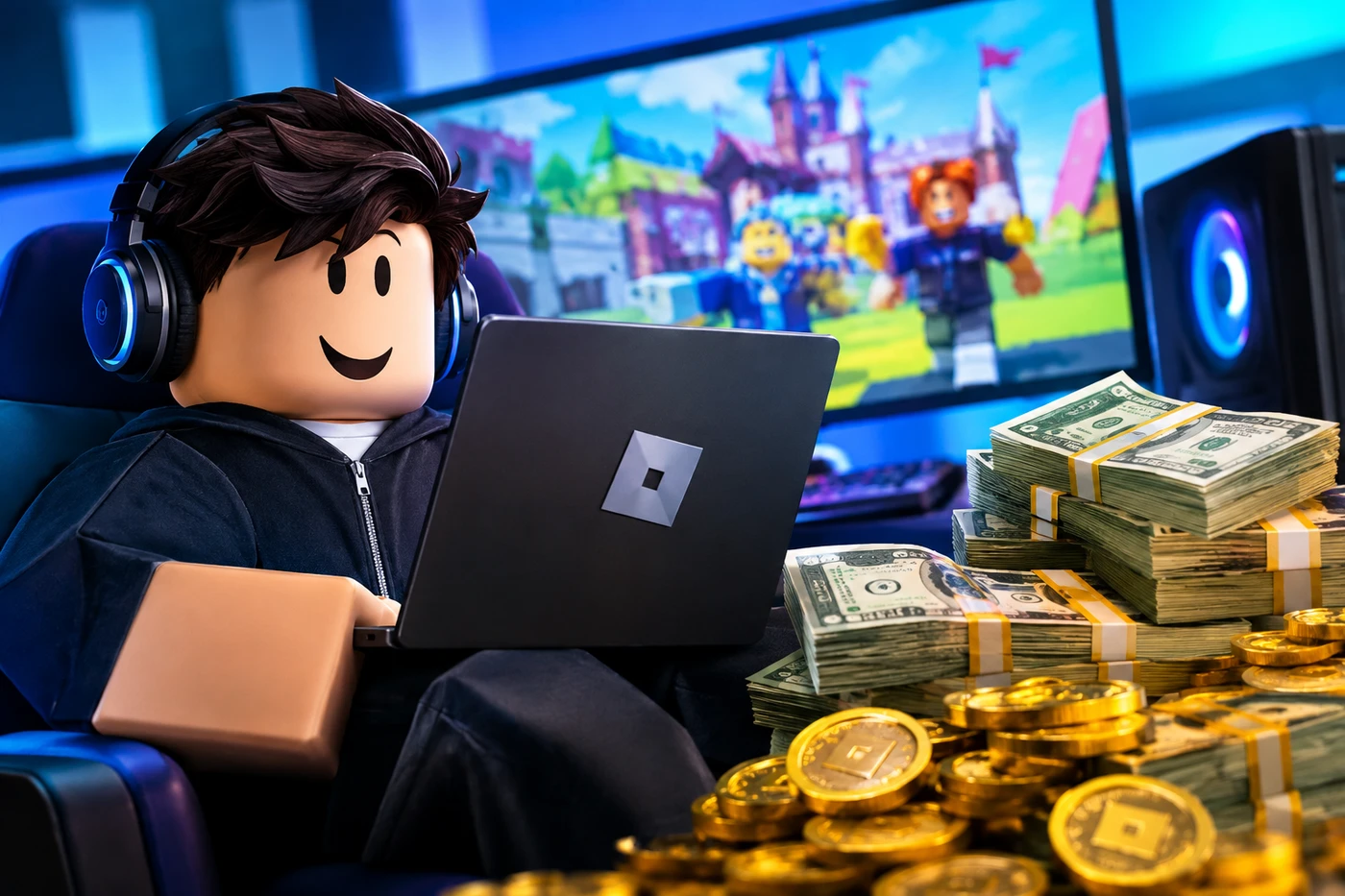 Creator Economy Earnings on Roblox: $1.5B Earned, Median $1,500