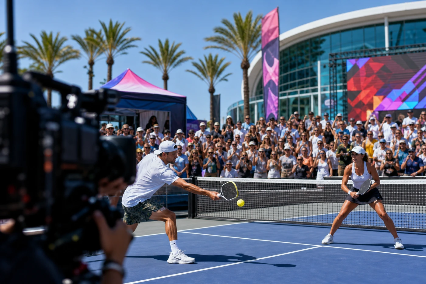 Creator Pickleball Tour hits VidCon Anaheim and FAST TV
