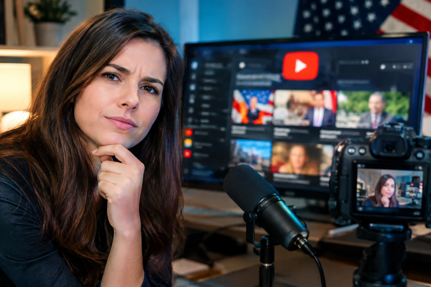 Independent Political News Creators: YouTube's New Credibility Test
