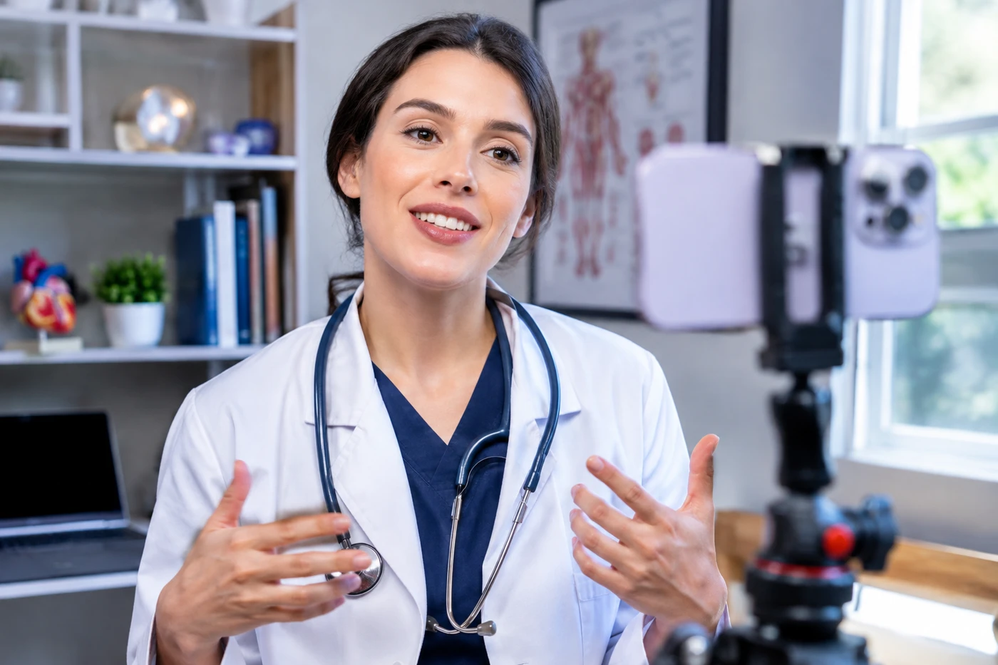 TikTok Physician Influencers: When the Lab Coat Looks Like Proof