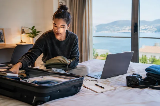 Remote Worker Packing in Hotel