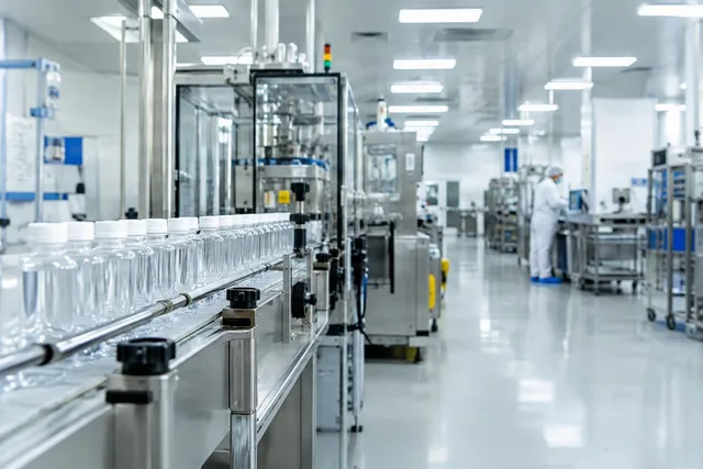 Clean Bottling Line in Sterile Facility