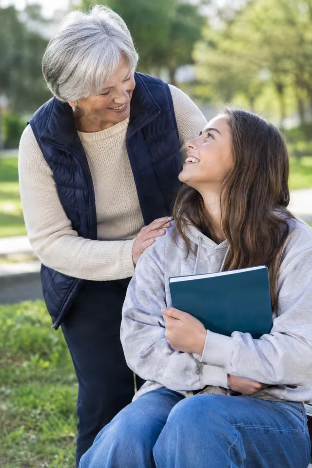 Supportive Mentor Encouraging Student