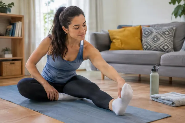 Home Stretch With Yoga Essentials