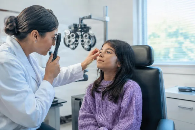 Pediatric Eye Exam Checkup