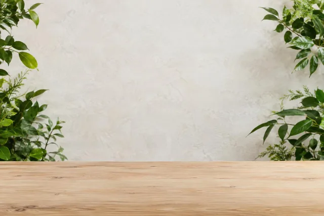 Botanical Corner Frame Background