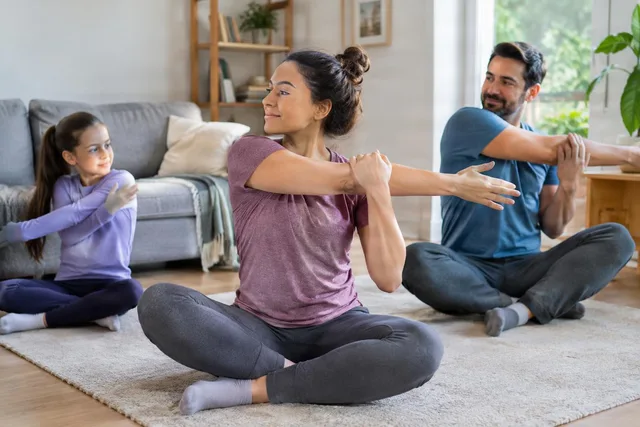 Family Gentle Stretching at Home