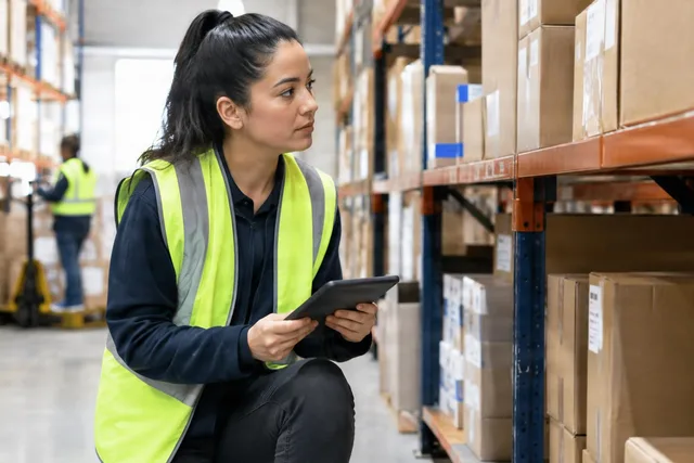 Warehouse Inventory Progress Check