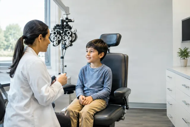 Pediatric Eye Exam Consultation