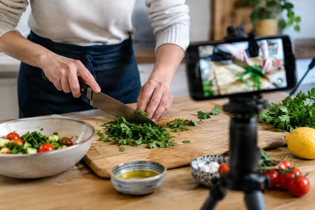 Chopping Herbs for Cooking Video