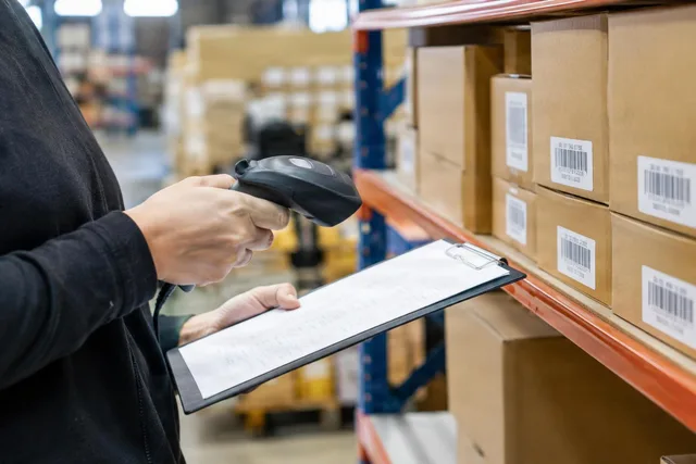 Warehouse Inventory Barcode Scan