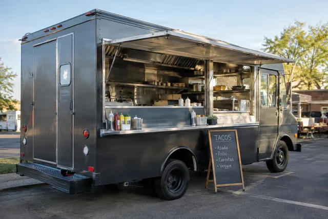 Corner View Taco Food Truck Kitchen