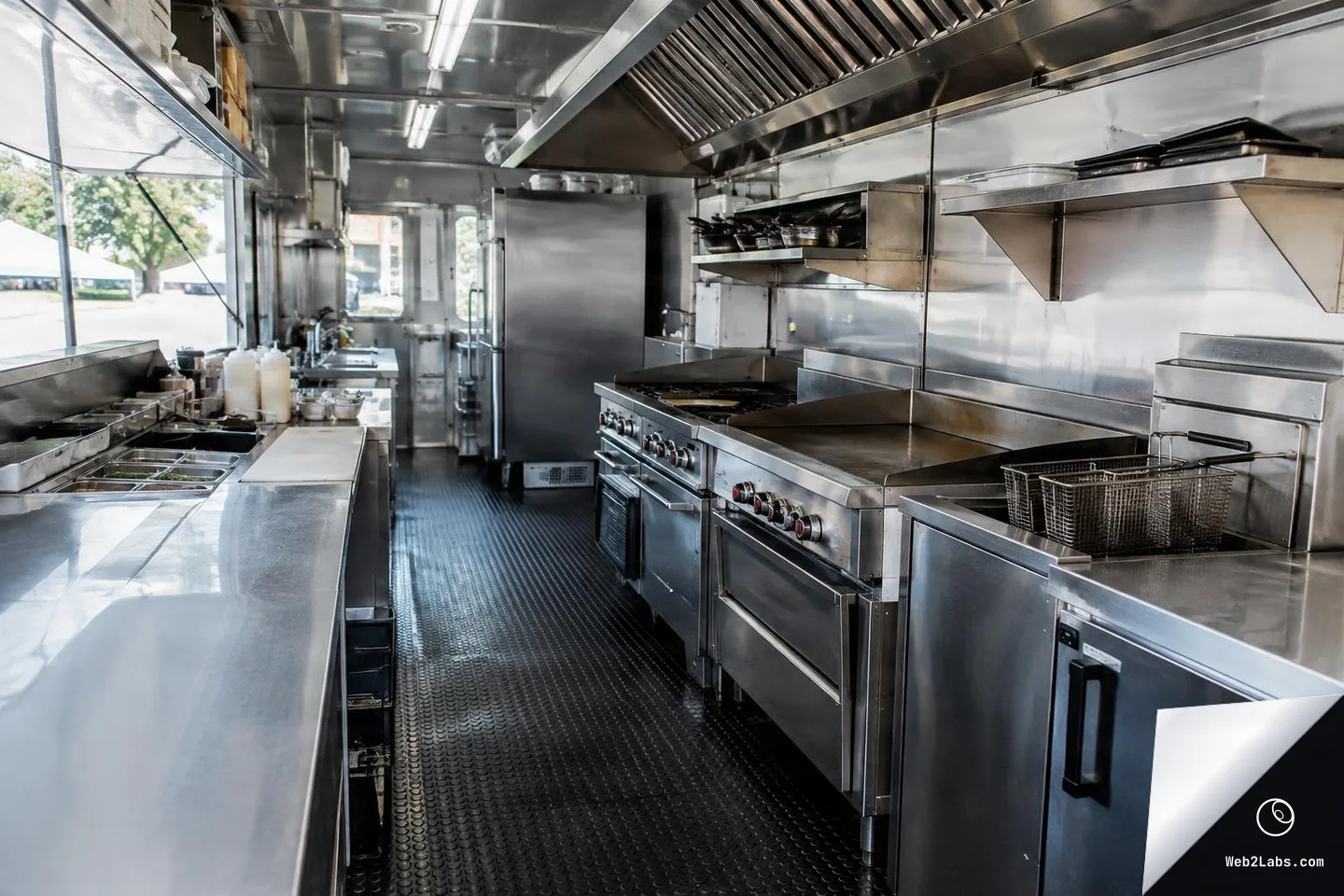 Food Truck Kitchens (18 images)