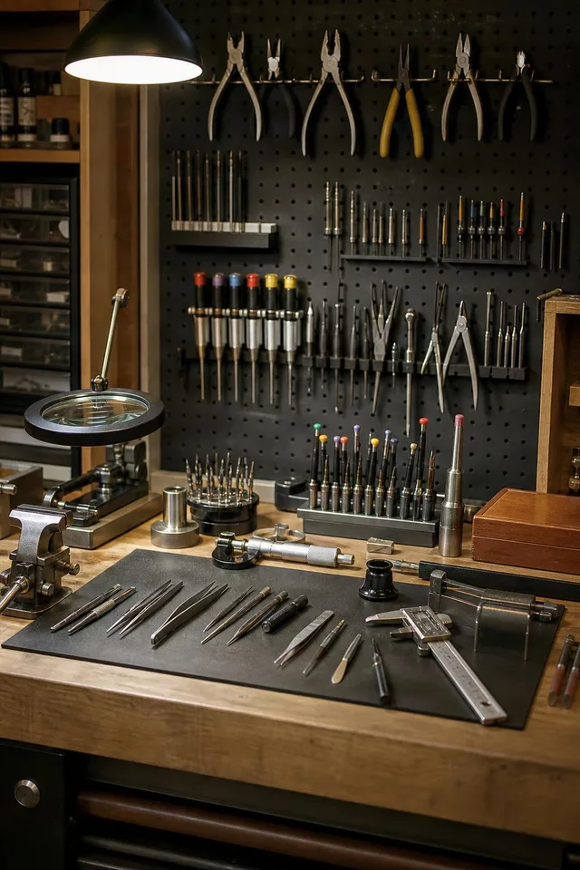 Precision Tools Workbench Scene
