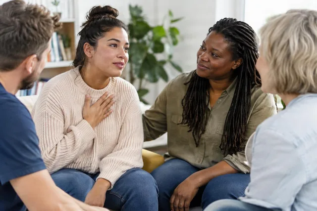 Support Group Encouragement Conversation
