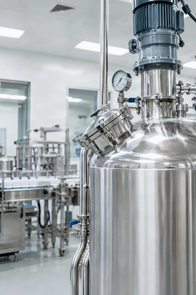 Stainless Tank in Clean Facility