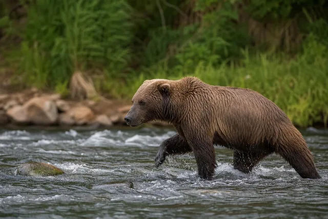 Brown Bear Wading River
