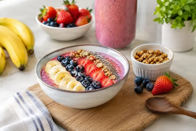 Berry Smoothie Bowl Ingredients