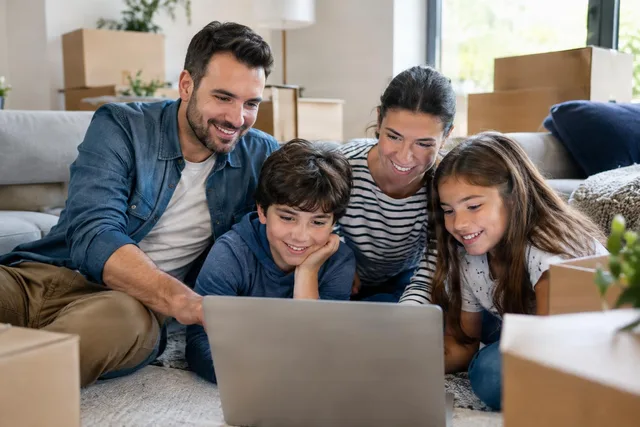 Family Moving In Together