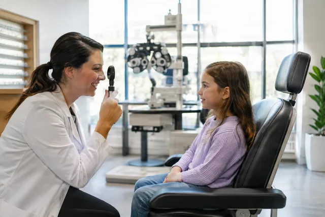 Pediatric Eye Exam Consultation