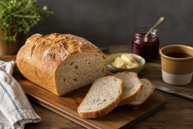 Rustic Sourdough Serving Setup