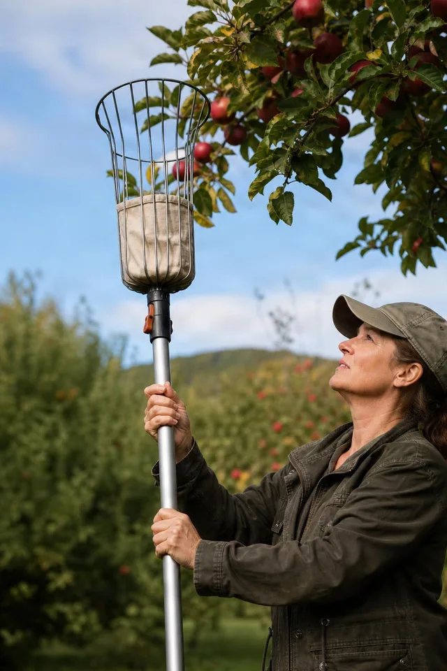 Apple Picker Tool in Orchard