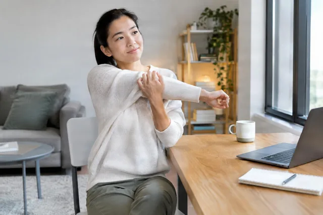 Home Office Arm Stretch